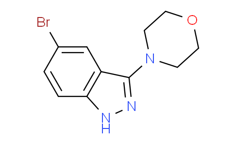 CAS No. 552331-28-9, 4-(5-bromo-1H-indazol-3-yl)morpholine