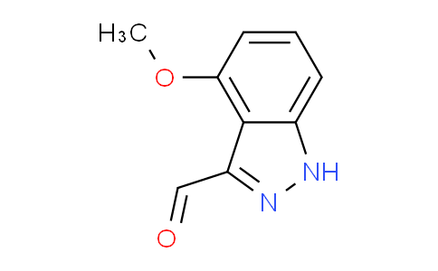 CAS No. 898747-12-1, 4-Methoxy-1H-indazole-3-carbaldehyde