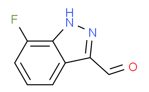 CAS No. 900506-29-8, 7-fluoro-1H-indazole-3-carbaldehyde
