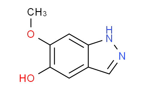 CAS No. 92224-23-2, 6-methoxy-1H-indazol-5-ol