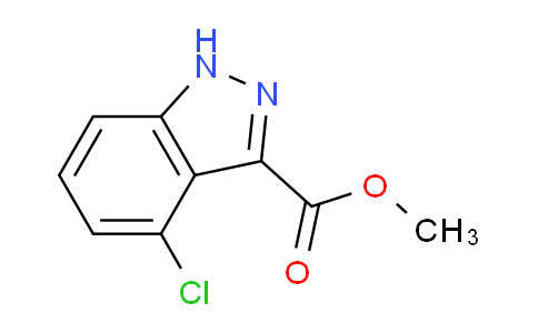 CAS No. 932041-14-0, 4-Chloro-1H-indazole-3-carboxylic acid methyl ester