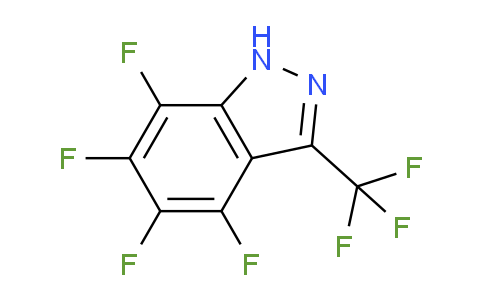 CAS No. 945038-89-1, 4,5,6,7-tetrafluoro-3-(trifluoromethyl)-1H-indazole