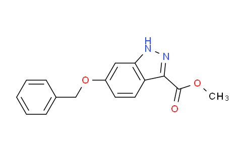 CAS No. 954239-25-9, 6-Benzyloxy-1H-indazole-3-carboxylic acid methyl ester