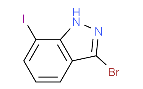CAS No. 945761-95-5, 3-bromo-7-iodo-1H-indazole
