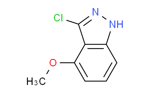CAS No. 1264481-58-4, 3-chloro-4-methoxy-1H-indazole