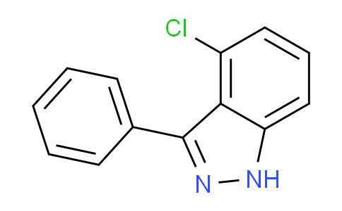 CAS No. 13097-02-4, 4-Chloro-3-phenyl-1H-indazole