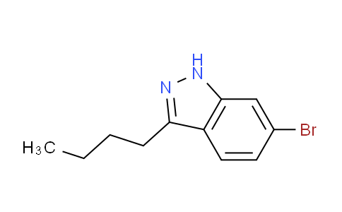 CAS No. 1314987-32-0, 6-Bromo-3-butyl-1H-indazole