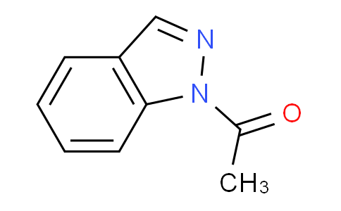 CAS No. 13436-49-2, 1-(1H-indazol-1-yl)ethan-1-one