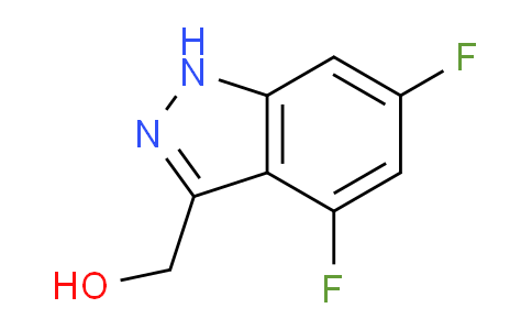 CAS No. 1360947-47-2, (4,6-difluoro-1H-indazol-3-yl)methanol