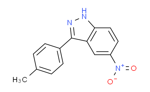 CAS No. 1356087-63-2, 5-nitro-3-(p-tolyl)-1H-indazole