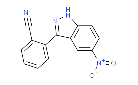 CAS No. 1356087-64-3, 2-(5-nitro-1H-indazol-3-yl)benzonitrile
