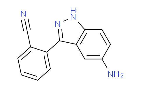 CAS No. 1356087-67-6, 2-(5-amino-1H-indazol-3-yl)benzonitrile