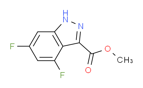 CAS No. 1360973-23-4, methyl 4,6-difluoro-1H-indazole-3-carboxylate