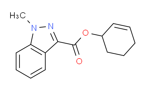 CAS No. 1383677-55-1, cyclohex-2-en-1-yl 1-methyl-1H-indazole-3-carboxylate