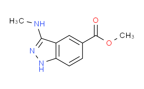 CAS No. 1374258-74-8, methyl 3-(methylamino)-1H-indazole-5-carboxylate