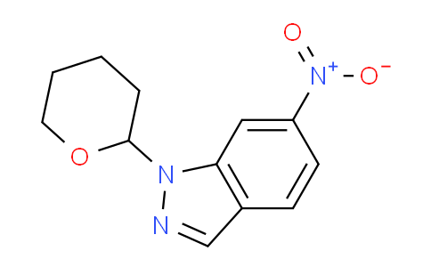 CAS No. 150187-67-0, 6-nitro-1-(tetrahydro-2H-pyran-2-yl)-1H-indazole
