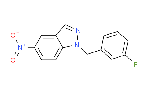 CAS No. 529508-58-5, 1-(3-Fluorobenzyl)-5-nitro-1H-indazole