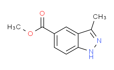 CAS No. 1015068-76-4, methyl 3-methyl-1H-indazole-5-carboxylate