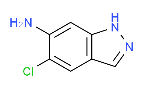 CAS No. 100960-35-8, 5-chloro-1H-indazol-6-amine
