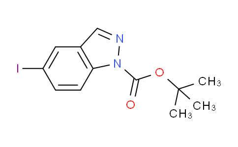 CAS No. 1001907-23-8, tert-Butyl 5-iodo-1H-indazole-1-carboxylate