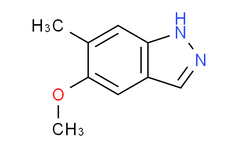 CAS No. 1000343-61-2, 5-methoxy-6-methyl-1H-indazole