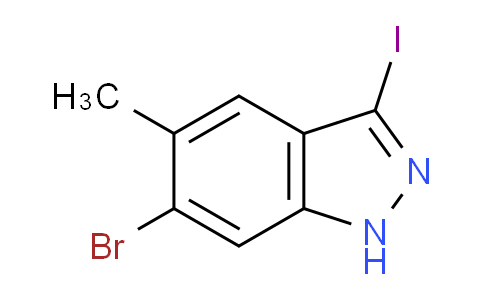 DY762853 | 1000342-51-7 | 6-bromo-3-iodo-5-methyl-1H-indazole
