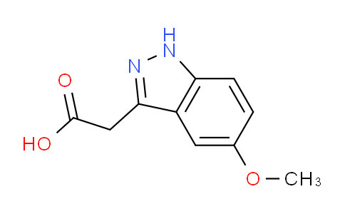 CAS No. 10226-37-6, (5-Methoxy-1H-indazol-3-yl)-acetic acid