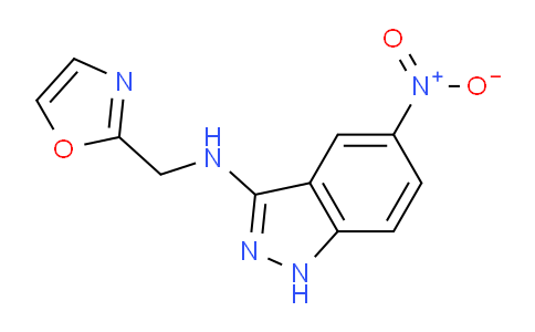 MC762863 | 1027258-42-9 | 5-nitro-N-(oxazol-2-ylmethyl)-1H-indazol-3-amine