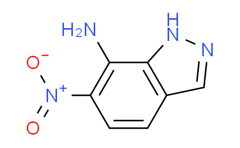 CAS No. 102170-03-6, 6-nitro-1H-indazol-7-amine