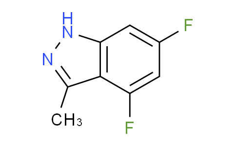 CAS No. 1017683-09-8, 4,6-difluoro-3-methyl-1H-indazole