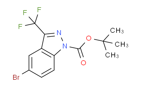 CAS No. 929617-37-8, 1-N-Boc-5-bromo-3-trifluoromethyl-1H-indazole
