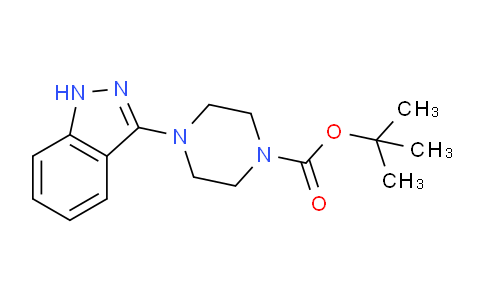 CAS No. 947498-81-9, tert-Butyl 4-(1H-indazol-3-yl)piperazine-1-carboxylate
