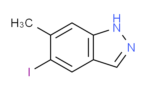 CAS No. 1034154-15-8, 5-Iodo-6-methyl-1H-indazole