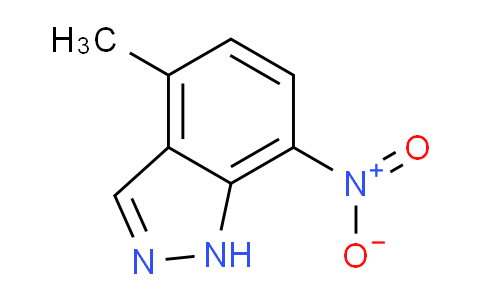 CAS No. 104103-06-2, 4-Methyl-7-nitro-1H-indazole