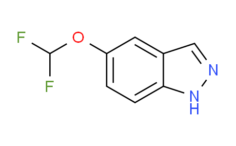 CAS No. 105391-65-9, 5-(Difluoromethoxy)-1H-indazole