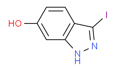 CAS No. 1082040-27-4, 3-iodo-1H-indazol-6-ol