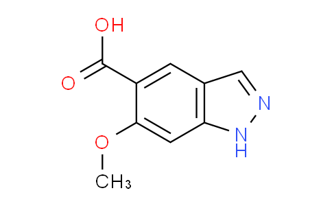CAS No. 1082041-60-8, 6-Methoxy-1H-indazole-5-carboxylic acid