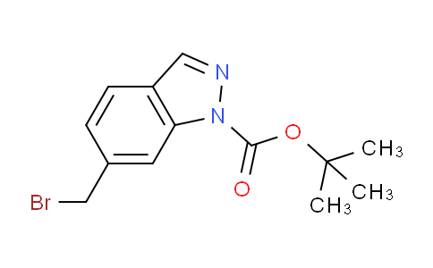 CAS No. 1126424-54-1, tert-butyl 6-(bromomethyl)-1H-indazole-1-carboxylate