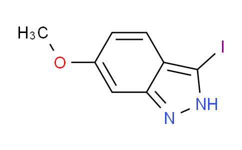 CAS No. 1150618-46-4, 3-iodo-6-methoxy-2H-indazole
