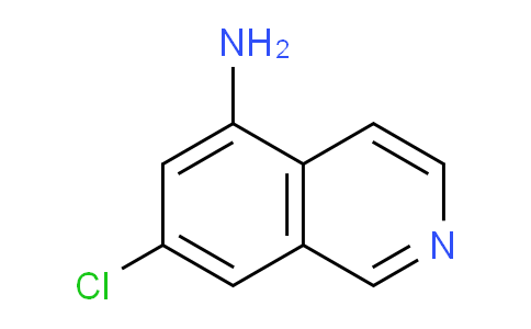 CAS No. 608515-70-4, 7-Chloroisoquinolin-5-amine