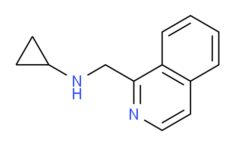 CAS No. 1194487-42-7, N-(Isoquinolin-1-ylmethyl)cyclopropanamine