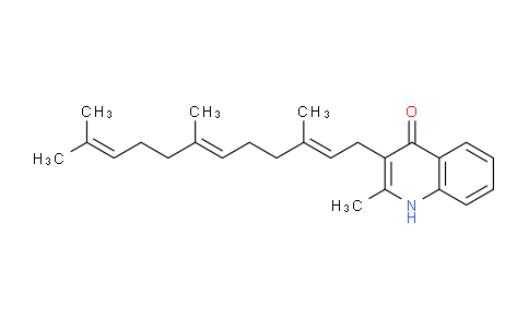 CAS No. 108354-13-8, 2-Methyl-3-[(2E,6E)-3,7,11-trimethyldodeca-2,6,10- trienyl]-1H-quinolin-4-one