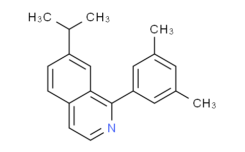 CAS No. 1218795-77-7, 1-(3,5-dimethylphenyl)-7-isopropylisoquinoline