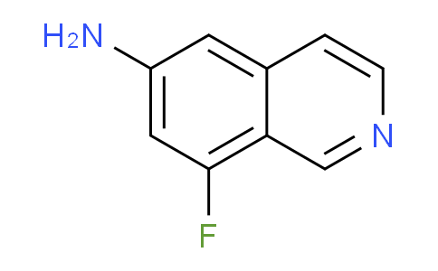 CAS No. 2166724-90-7, 8-fluoroisoquinolin-6-amine