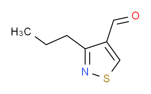 CAS No. 1236364-58-1, 3-Propylisothiazole-4-carbaldehyde