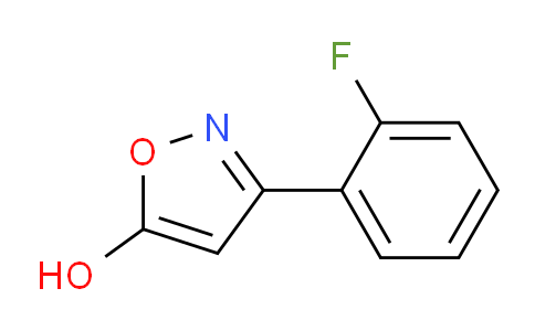 CAS No. 1188090-57-4, 3-(2-Fluorophenyl)-5-hydroxyisoxazole