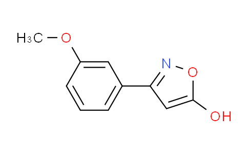 CAS No. 1354937-20-4, 5-Hydroxy-3-(3-methoxyphenyl)isoxazole