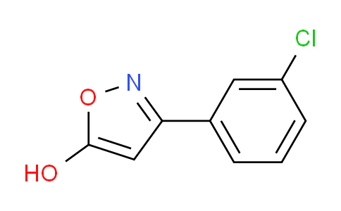 CAS No. 1354923-77-5, 3-(3-Chlorophenyl)-5-hydroxyisoxazole