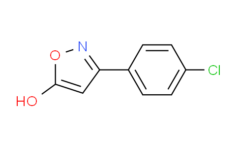 CAS No. 862588-73-6, 3-(4-Chlorophenyl)-5-hydroxyisoxazole