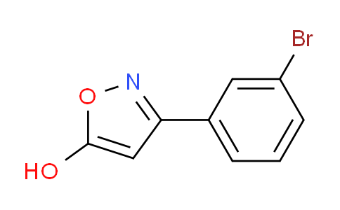 CAS No. 1188158-52-2, 3-(3-Bromophenyl)-5-hydroxyisoxazole